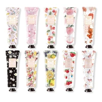 10pcs 10flavors 300ml winter hand cream fruit flower flavors nourish hand cream moisture nourishing anti chapping hand lotion