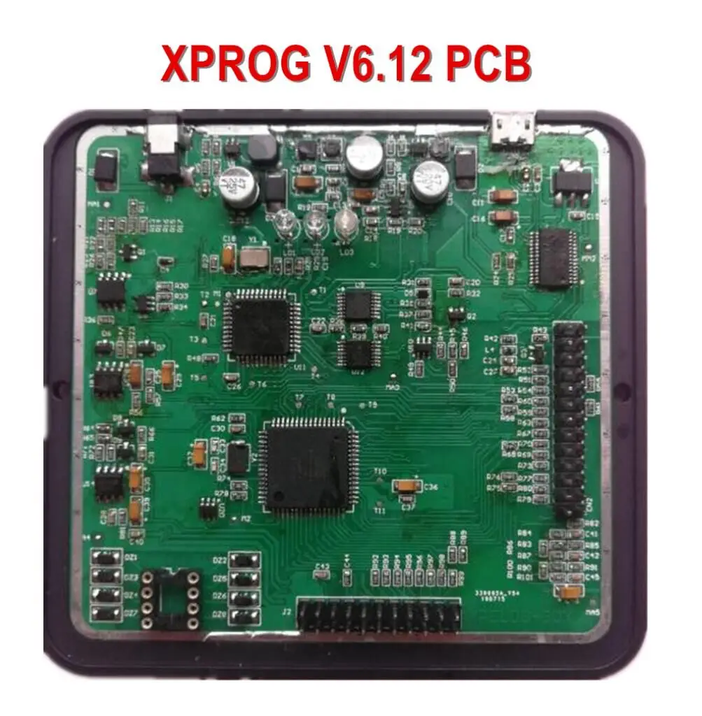 Xprog 6,12 XPELDB XPROG-M V6.12 V5.84 V5.74 V5.55 XPROG коробка Авто ECU чип Тюнинг программист черный металлический ящик XPROG-M