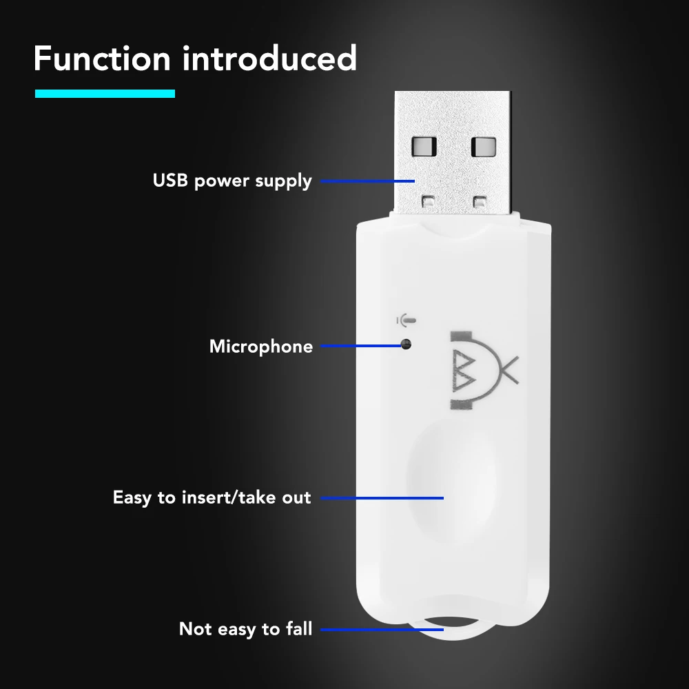 Автомобильный USB Bluetooth аудио беспроводной приемник для Volvo Ford Focus VW JETTA MK6 GOLF 5 6 7 Skoda