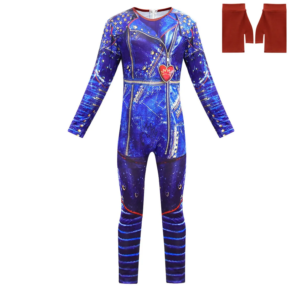 Детский костюм для косплея из фильма Потомки девочек ролевых игр Evie Mal детский