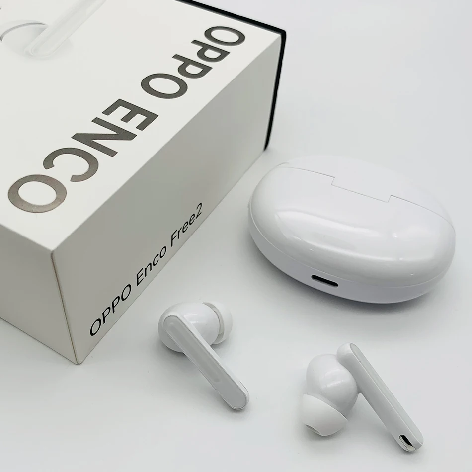 Беспроводные наушники OPPO ENCO Free 2 TWS Bluetooth 5 3 микрофона шумоподавление IP54 для RENO 6 Pro