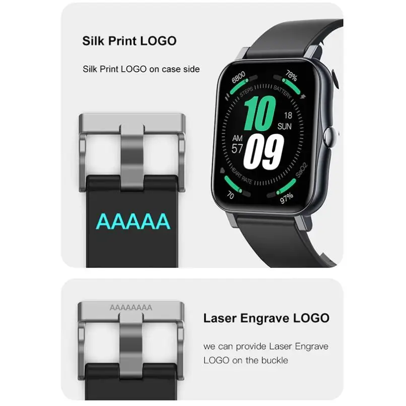 

2021 New Men Women Smart Watch Men Full Touch Screen Sport Fitness Watch IP67 Waterproof Bluetooth Smartwatch For Android ios