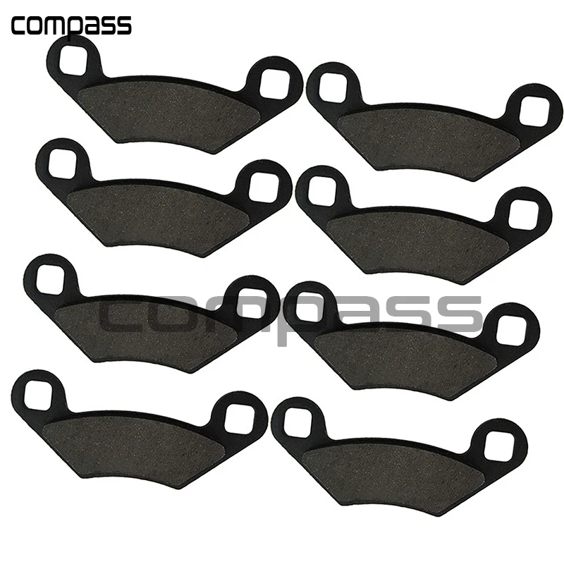 

Motorcycle Front and Rear Brake Pads for POLARIS 400 Big Boss 6x6 1994 1995 1996 1997