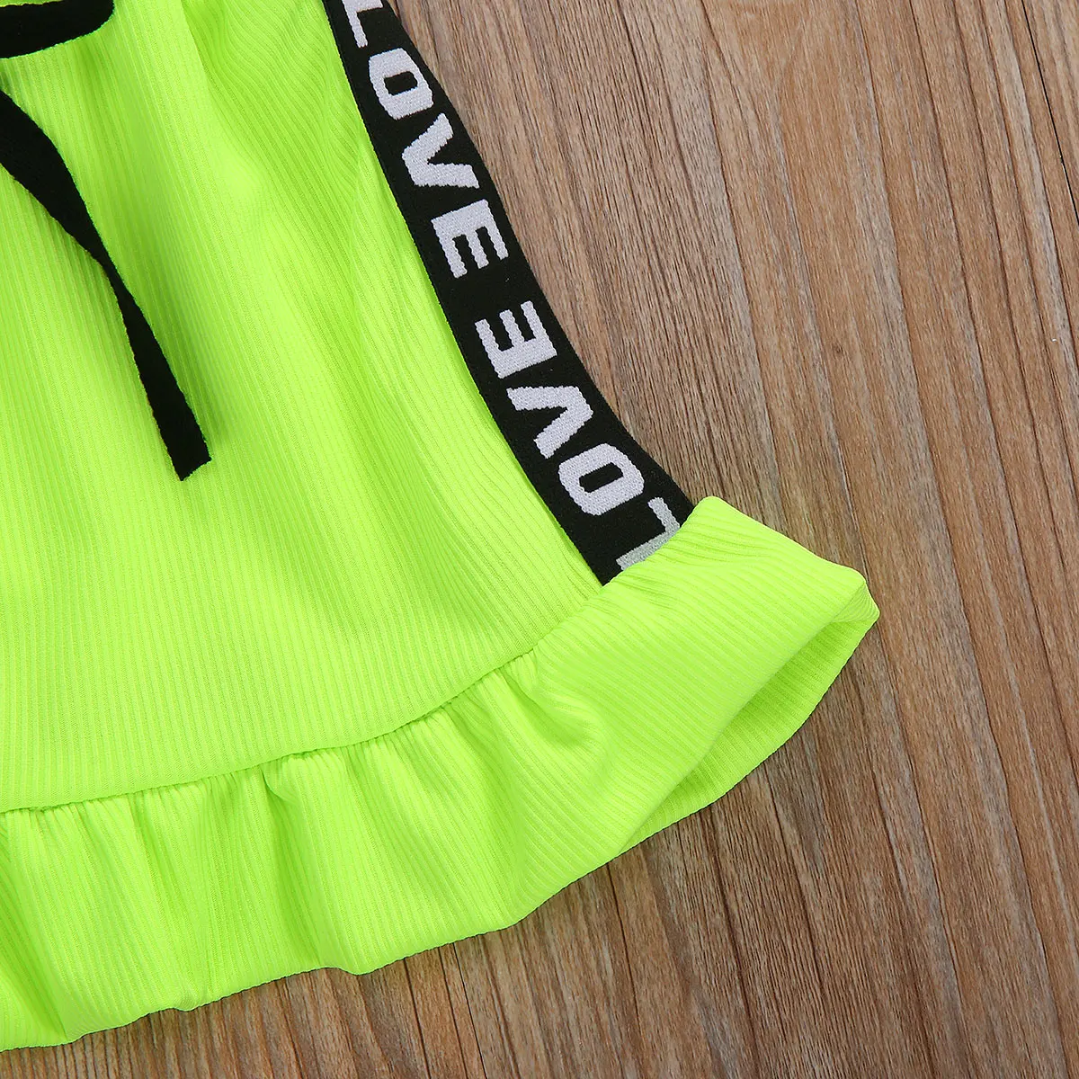 

2020 Autumn Baby Girls Sports Clothing Set Children Long Sleeve Zipper Coat Midriff Top + Drawstring Ruffle Skirt Outfits 0-5T