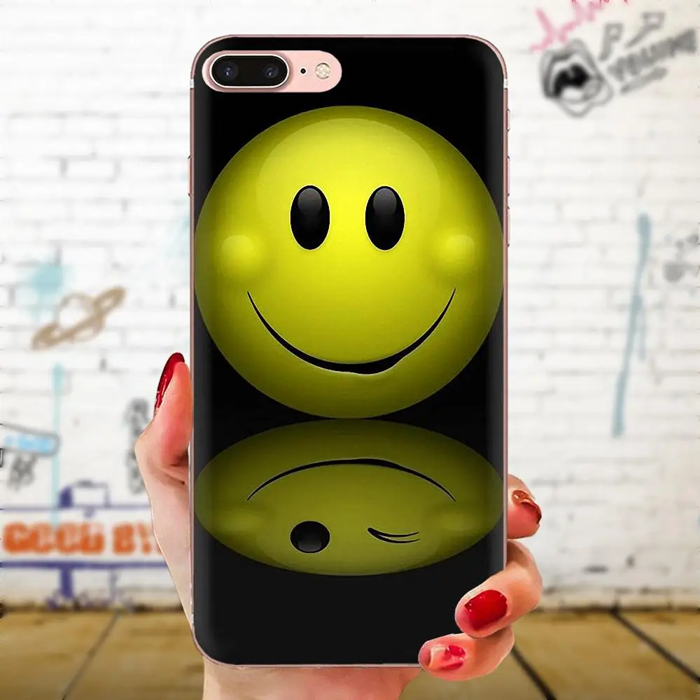 Smiley Face For Huawei P7 P8 P9 P10 P20 P30 Lite Mini Plus Pro Y9 Prime P Smart Z 2018 2019 Soft TPU Stylish Case | Мобильные