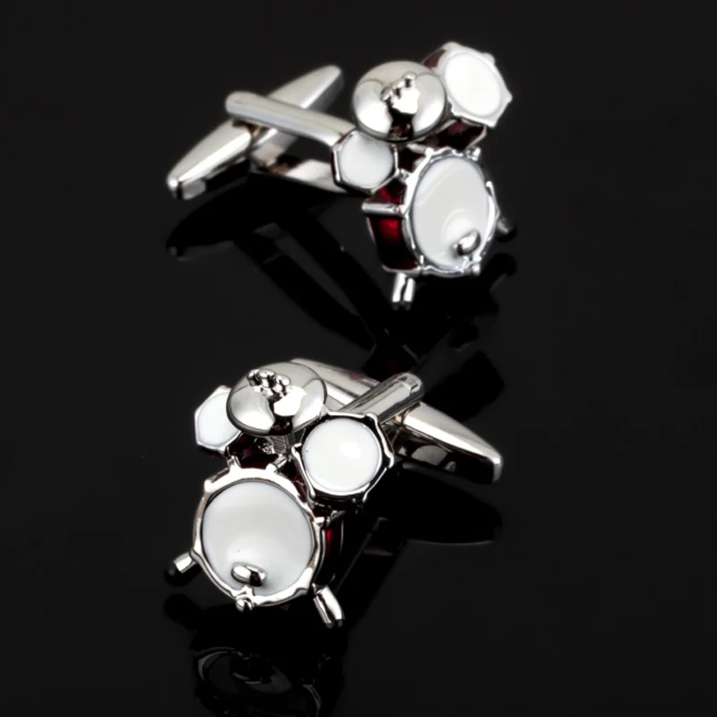

Free Shipping 18 Designs Guitar Cufflinks Music Design Musical Note CuffLinks Piano Bass cufflinks