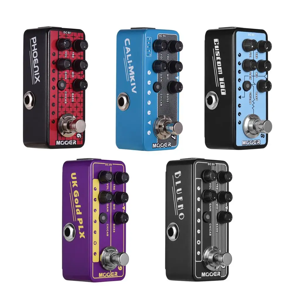 Микро предусилитель серии 016 020 гитарная педаль моделирования кабинета двойной