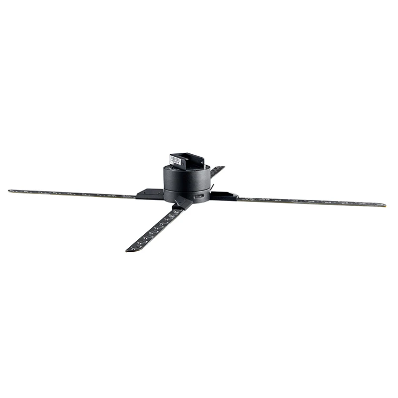 

New 3D holographic fan display portable projector advertising digital holographic light HD photo video advertising equipment