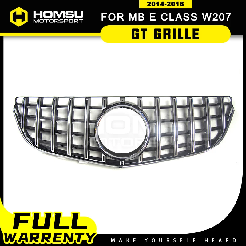 W207 Grill C207 GT Vertical Grille For E Coupe Facelift Front Bumper Racing Sport 2014-2016 E200 E320 E350 E400 | Автомобили и