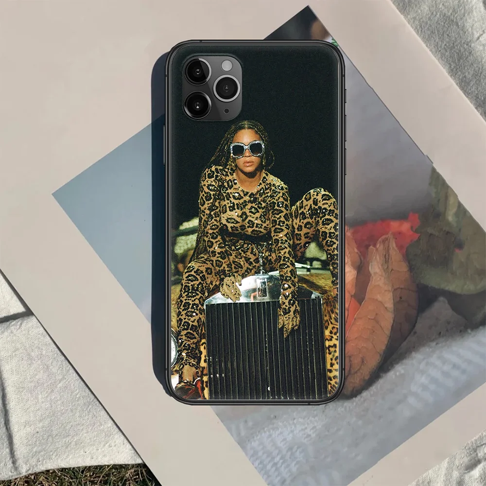 

Beyonce Phone Case Cover Hull For iphone 5 5s se 2020 6 6s 7 8 12 mini plus X XS XR 11 PRO MAX black Etui Painting Funda Tpu