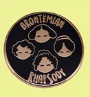 Сестры Бронте Шарлотта брэнвелл Эмили и Анна игра в Стеклянный Город тренерин М. Классическая Брошь на лацкан Valente