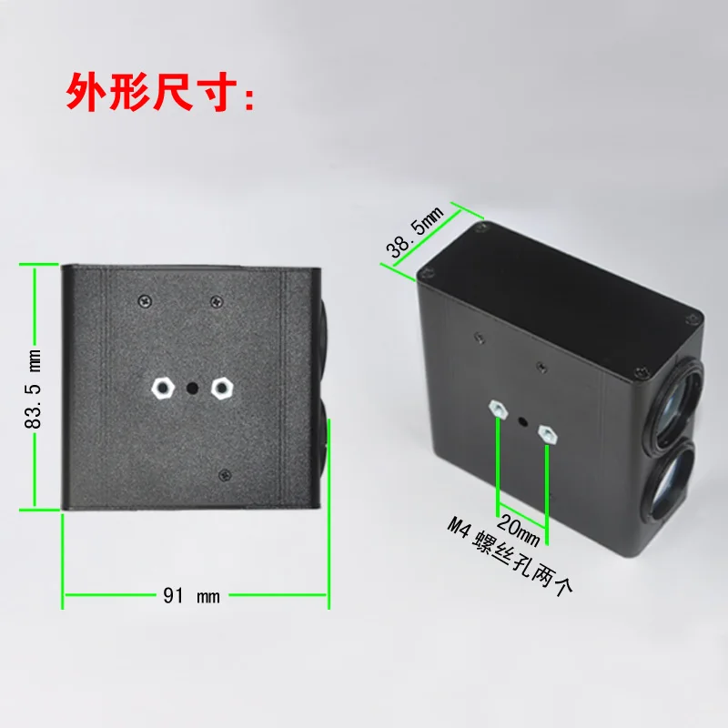 600 м лазерный модуль измерения расстояния дальномер датчик скорости колеса TTL