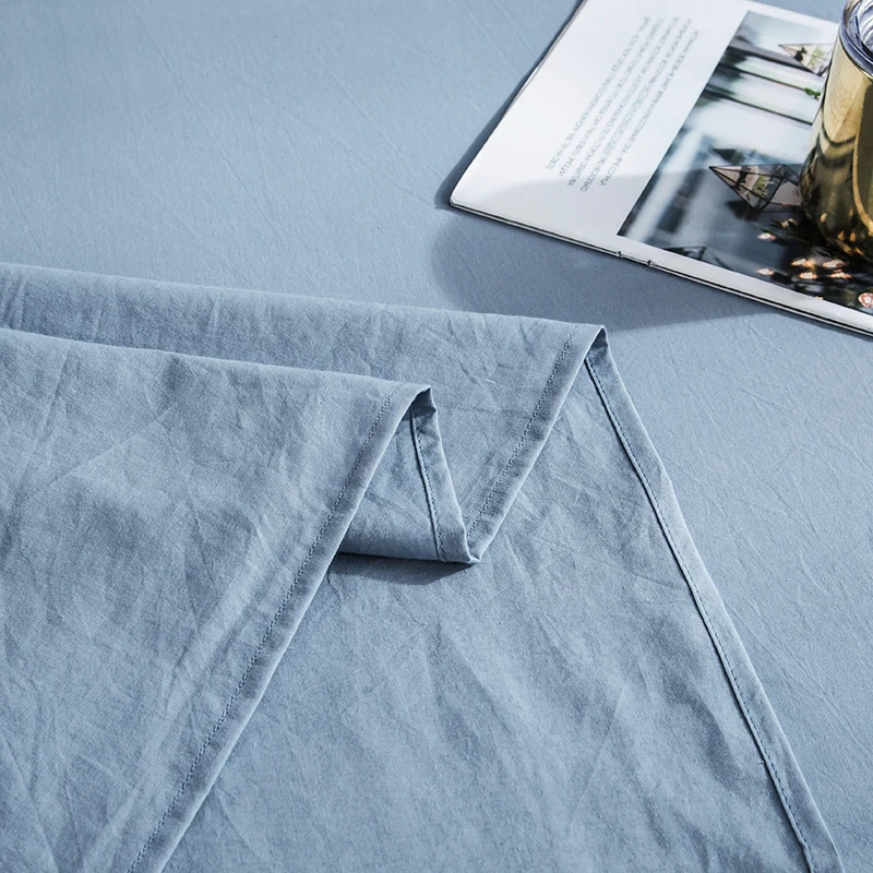 Постельное белье однотонная простыня большая Простыня из чистого хлопка