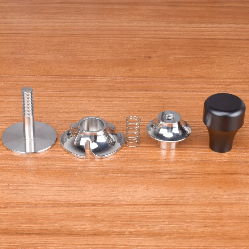 

espresso calibrated coffee tamper with steady pressure anti pressure deviation design Adjustable depth design58.35mm