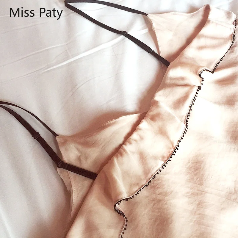 Сексуальные женские банные халаты с кружевом ночная Пижама Атласный халат набор