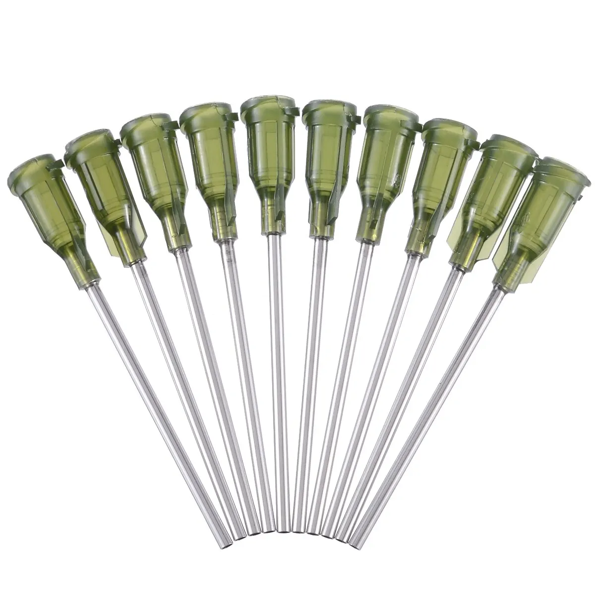 

20pcs/set Blunt Dispensing Needles Syringe Tip Needle 1.5" 14 Gauge Luer Lock for Mixing Many Liquid