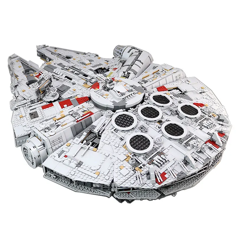 05132 Ultimate Millennium Star Wars Серия Модель «Сокол» Строительные блоки Набор Звездный Корабль 75192 игрушки коллекторы Кирпичи подарок для детей