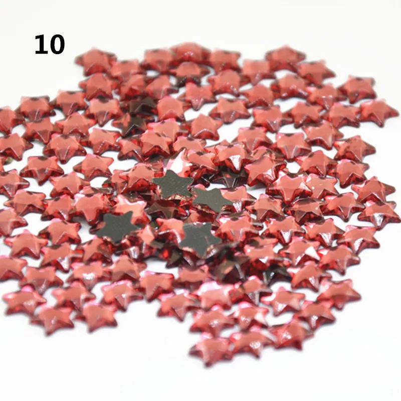 Новинка Высокое качество 6x6 мм 8x8 кристалл AB звезда исправление стразы/железо на