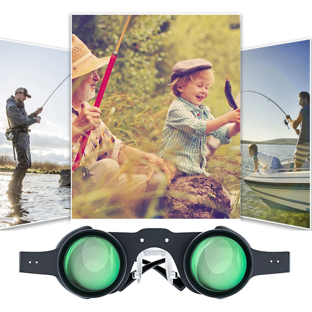 Очки-бинокли для рыбалки портативные очки с громкой связью наблюдения за птицами