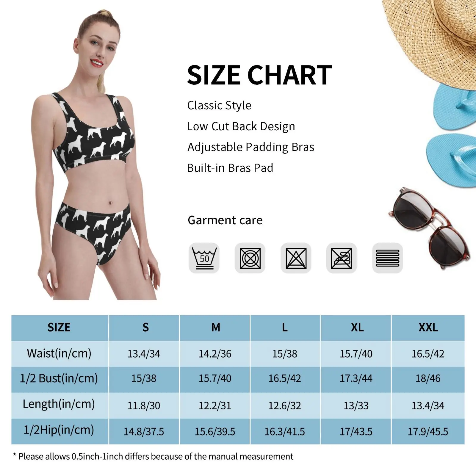 

Brittany Spaniel Silhouette ( S ) Swimsuit one piece Bikini Padded Brittany Britany Brittney Brittany Spaniel Dog Pets