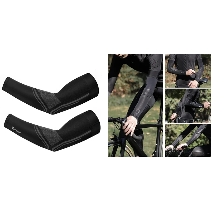 

WEST BIKING велосипедный рукав, спортивный рукав, защита от солнца, УФ рукава для рук, ледяная ткань, дышащие, для бега, велоспорта, грелки для рук