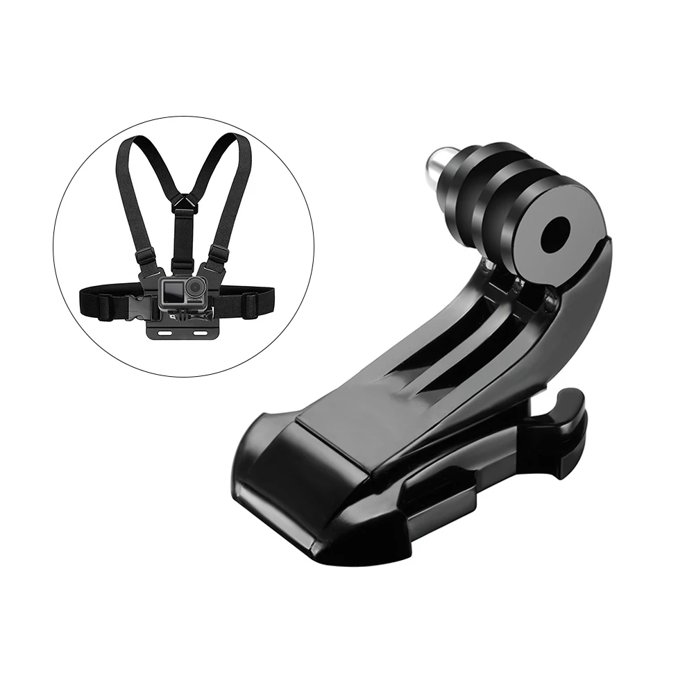 

J Hook Buckle Clip J Type Base Mount For Gopro Hero 5 4 3 3+ 2 SJCAM Quick Release Vertical Mount Action Camera Accessories Part