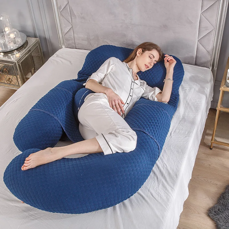

Dropshipping Multifunctional Side Sleepers Artifact Cotton U Shape Maternity Pillows For Pregnant Women Body