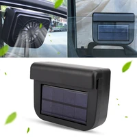 solar power car auto air vent cooling ventilation system heater exhaust fan for trolleys trucks trucks exhaust fan