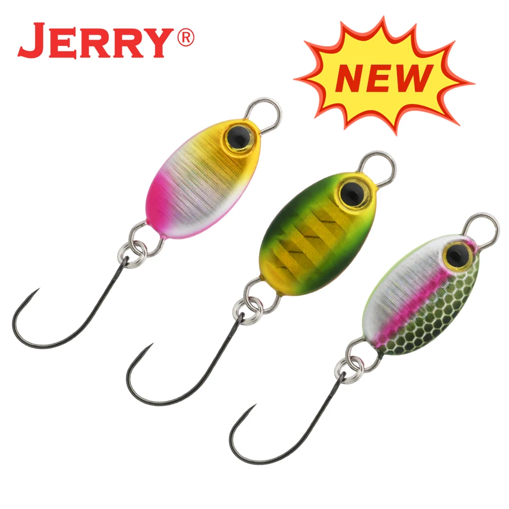 

Jerry Hugo aera jigging jigs bait lead fishing lure set long casting winter deep diving artificial baits 2g3g5g trout pike bass