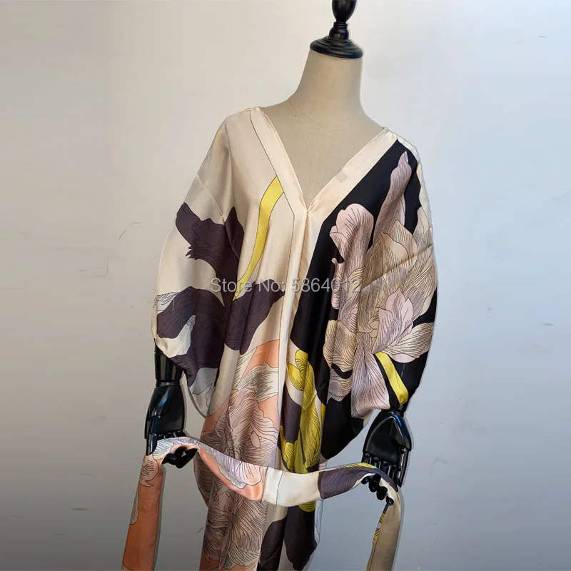 Kuwait Dashiki Dress Print Bohemia Hijab Loose Elegant Muslim Abaya Bazin Robe Gowns Broder Riche Sexy Lady Party maxi beach