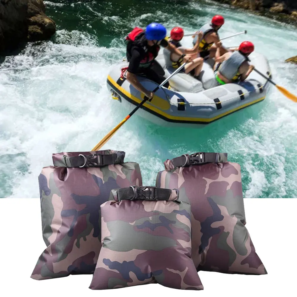 

3L 5L 8L Waterproof Large Capacity Pouch Dry Bag Sack For Beach Camping Drifting Swimming Rafting Trekking Boating Bags