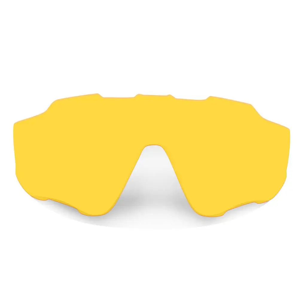 Сменные линзы HKUCO для солнцезащитных очков Oakley Jawbreaker черные/прозрачные желтые 2