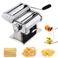 home noodle pressing machine stainless steel small pasta maker lasagne spaghetti tagliatelle ravioli noodle processing machine