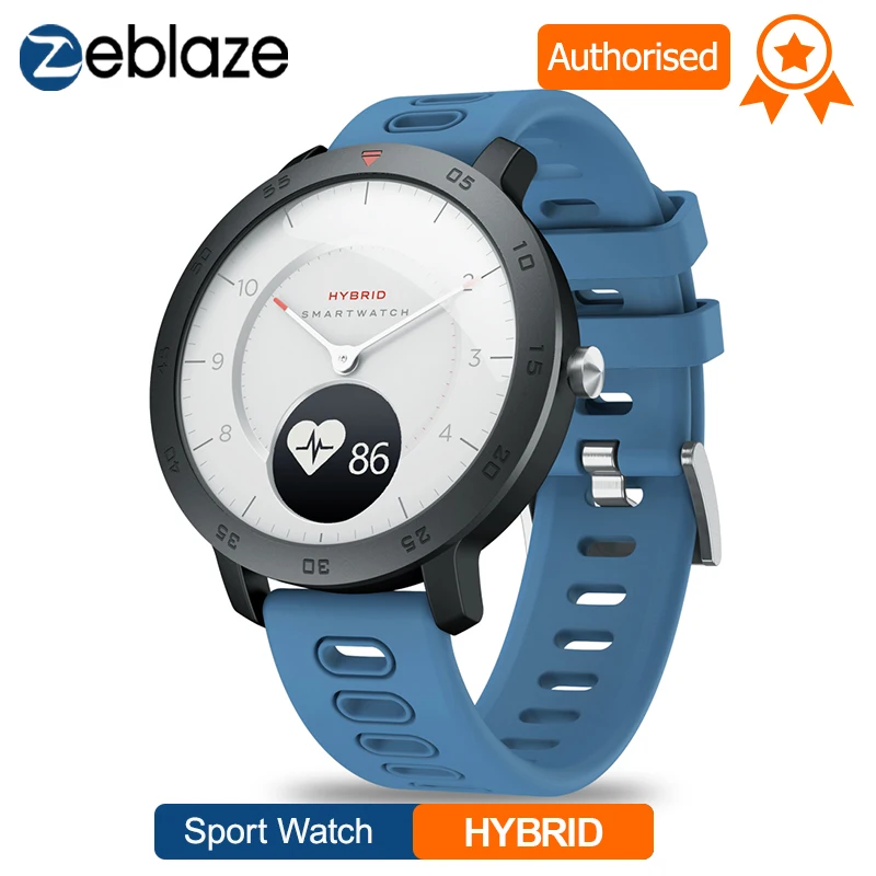 

NEW Zeblaze Hybrid Smartwatch Heart Rate Blood Pressure Monitor Smart Watch Exercise Tracking Sleep Tracking Smart Notifications
