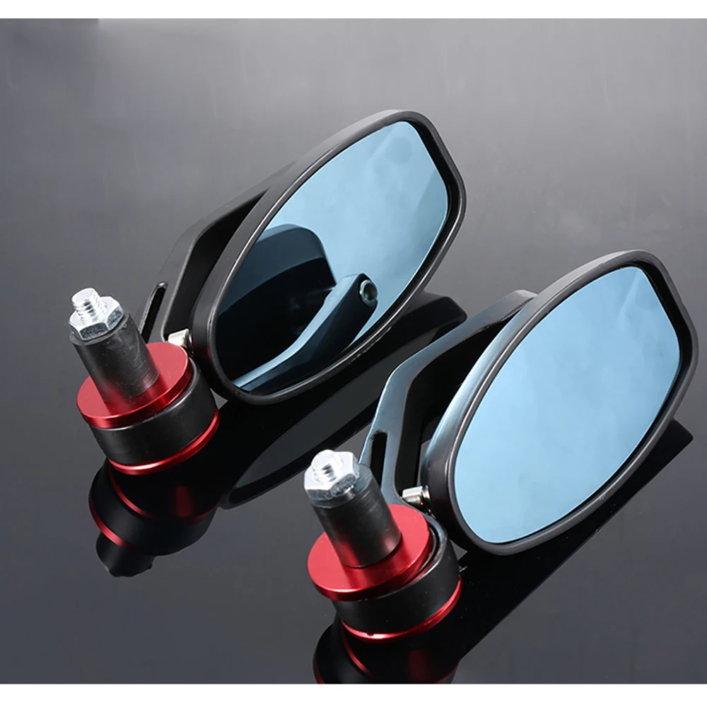 Motorcycle Accessories Universal Retro Motorbike Bar End Mirror Rearview Mirrors FOR nc750x hyosung versys 650 bobber sv | Автомобили и