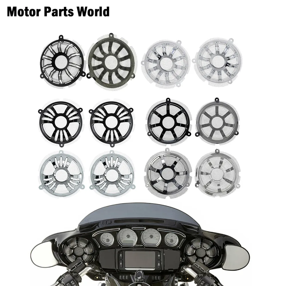 Передняя Колонка для мотоцикла черная/хромированная крышка Harley Touring Street Glide Tri