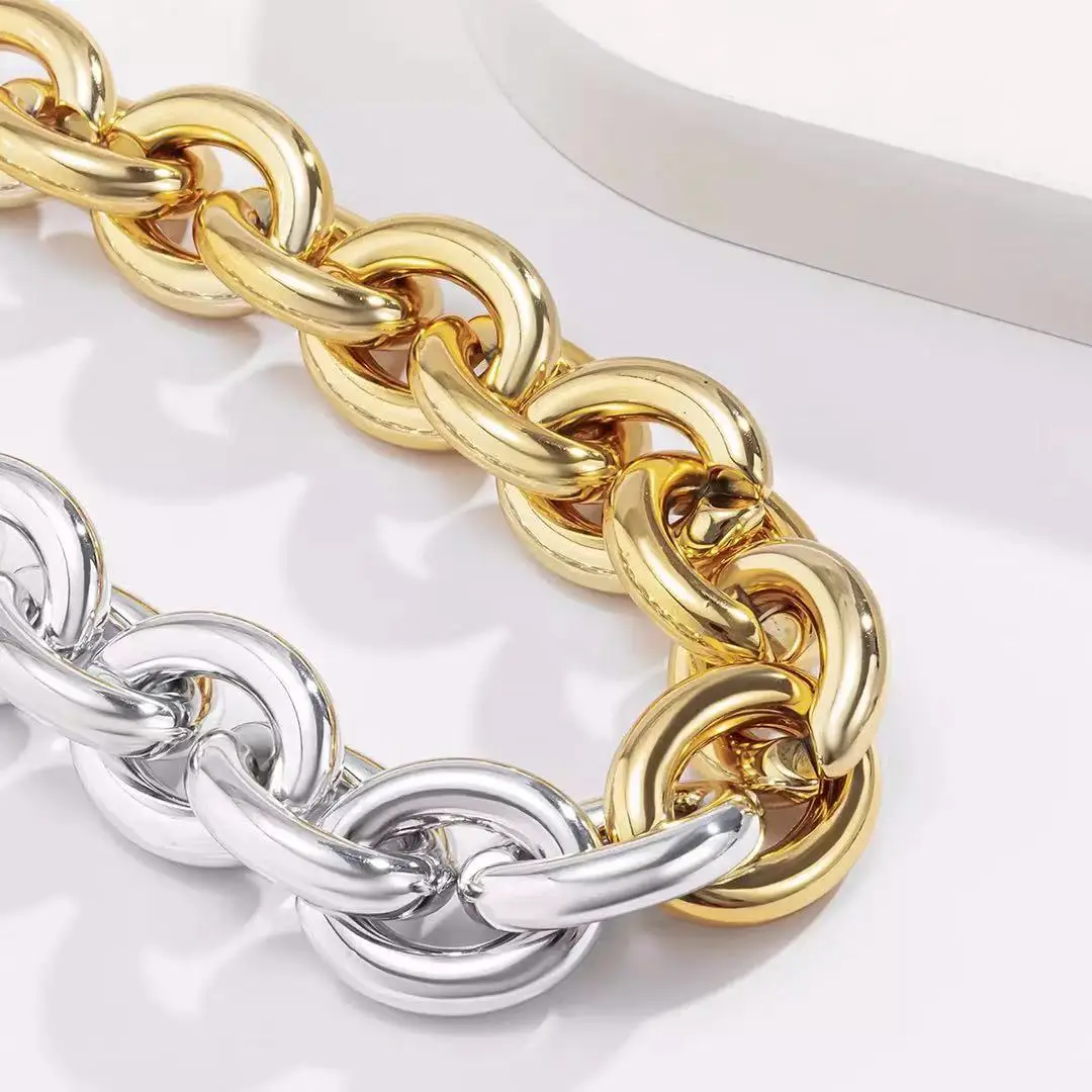 Ожерелье женское в готическом стиле с кубинским плетением | Украшения и