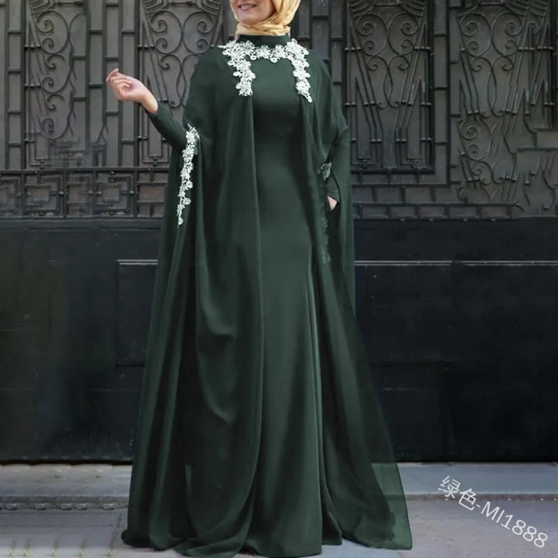 Muslim Women Abaya Dress kaftan Robe Cloak Arabic Turkey Dubai Dresses Ethnic Retro Style Islamic Clothing Large size 5XL | Тематическая