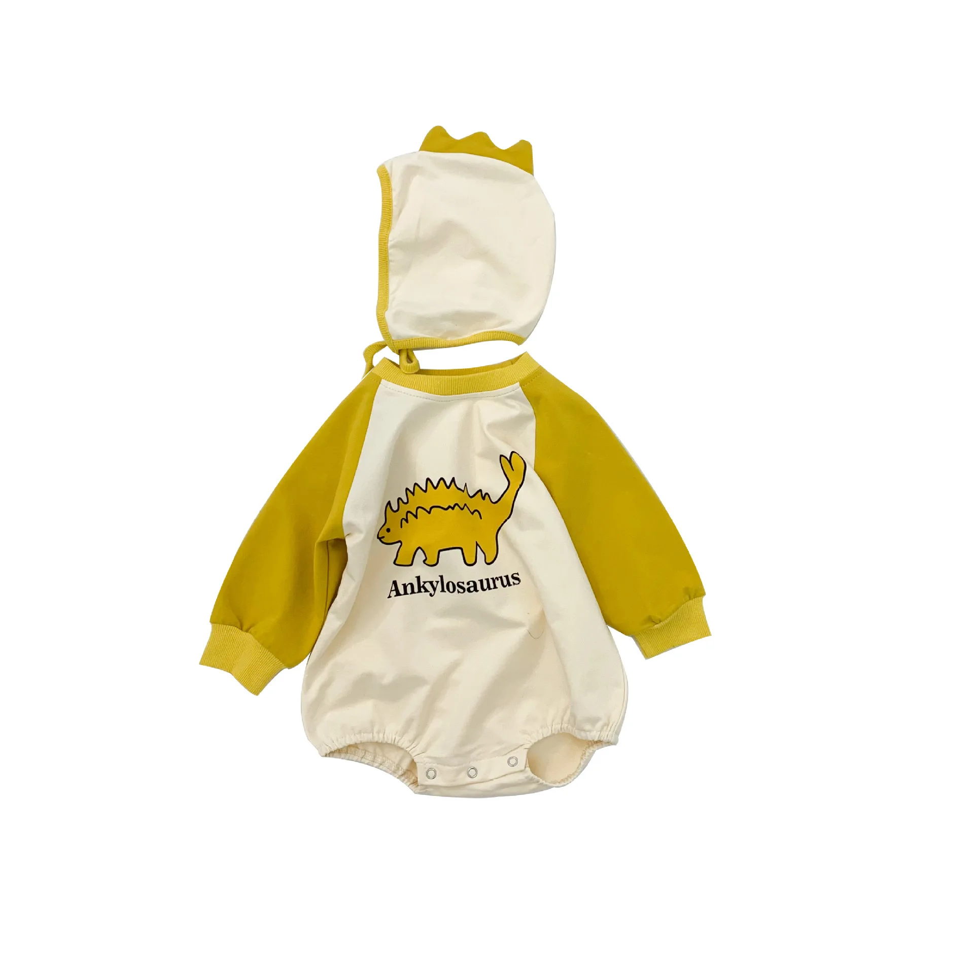 

Spring New Children's Wear Cartoon Long Sleeved Baby Jumpsuit Korean Comfort Leisure Boys Girls Romper