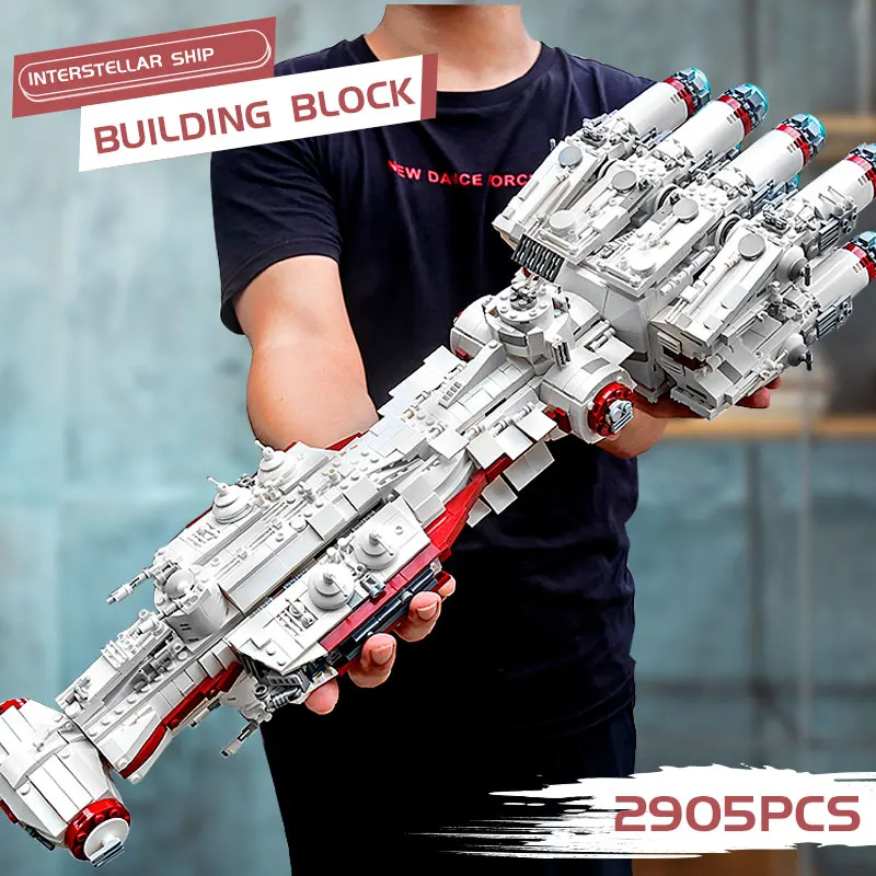 

Форма MOC Звездные войны игрушечный военный корабль The ISD Monarch Star Модель эсминца UCS строительные блоки для детей подарки на день рождения