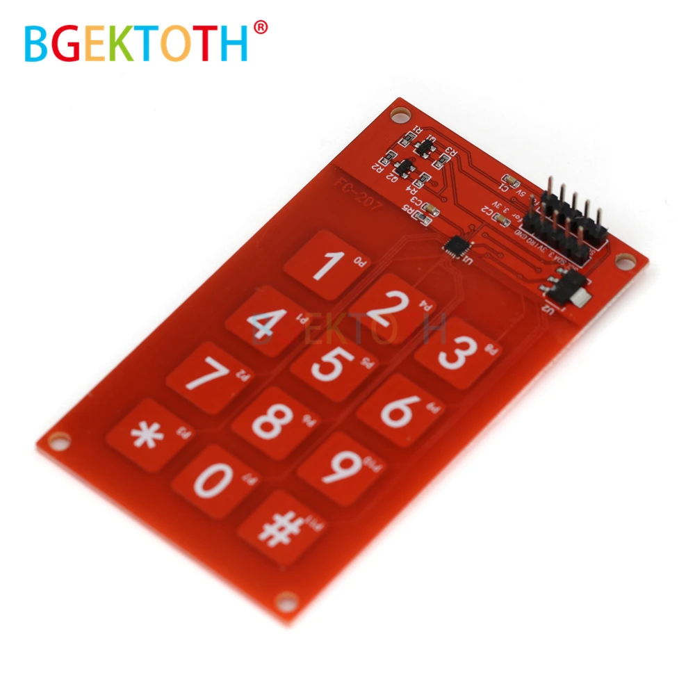 MPR121 емкостная сенсорная клавиатура Щит Модуль Чувствительная 3 В логика для arduno |