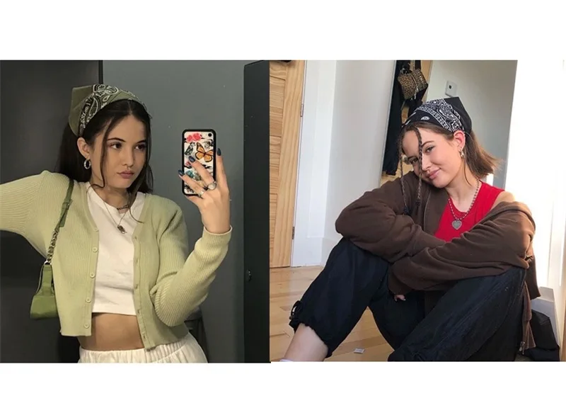 Модная бандана унисекс шарф хип-хоп походный головной платок повязка на запястье