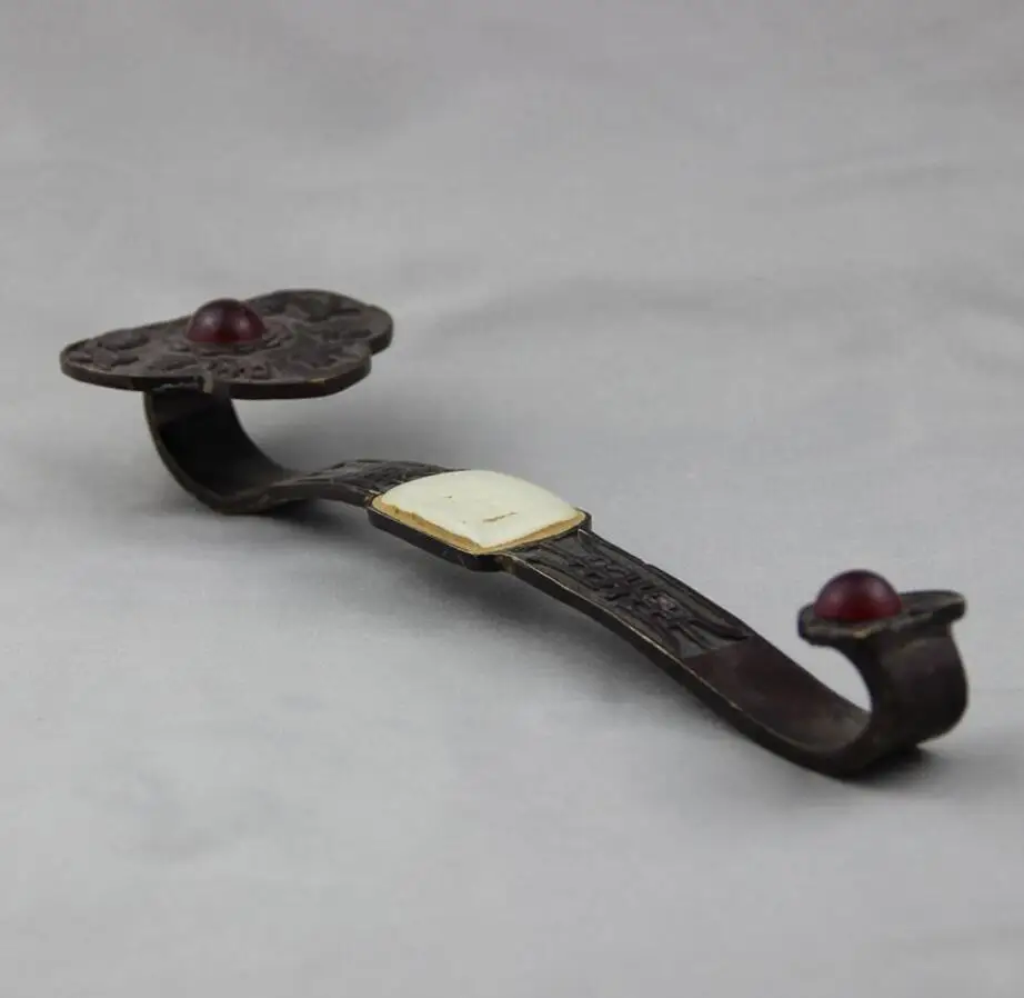 Коллекция медных статуэток антиквариат ремесла старая латунь инкрустированная