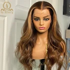 427 бразильский парик с волнистыми волосами 13x6, прозрачный парик на сетке спереди, 30 дюймов, парик на сетке спереди, парик на сетке, парик из натуральных волос