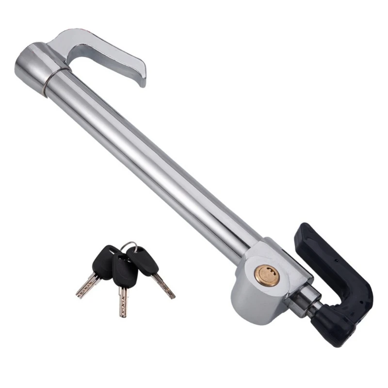 

Car Clutch Pedal Lock Stainless Steel Steering Wheel Lock Anti-theft Lock Vehicle Security Lock Tools