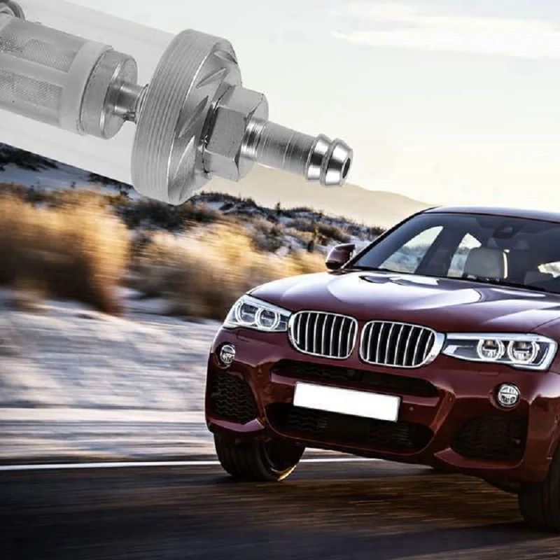 Универсальный хромированный стеклянный топливный бензиновый двигатель для