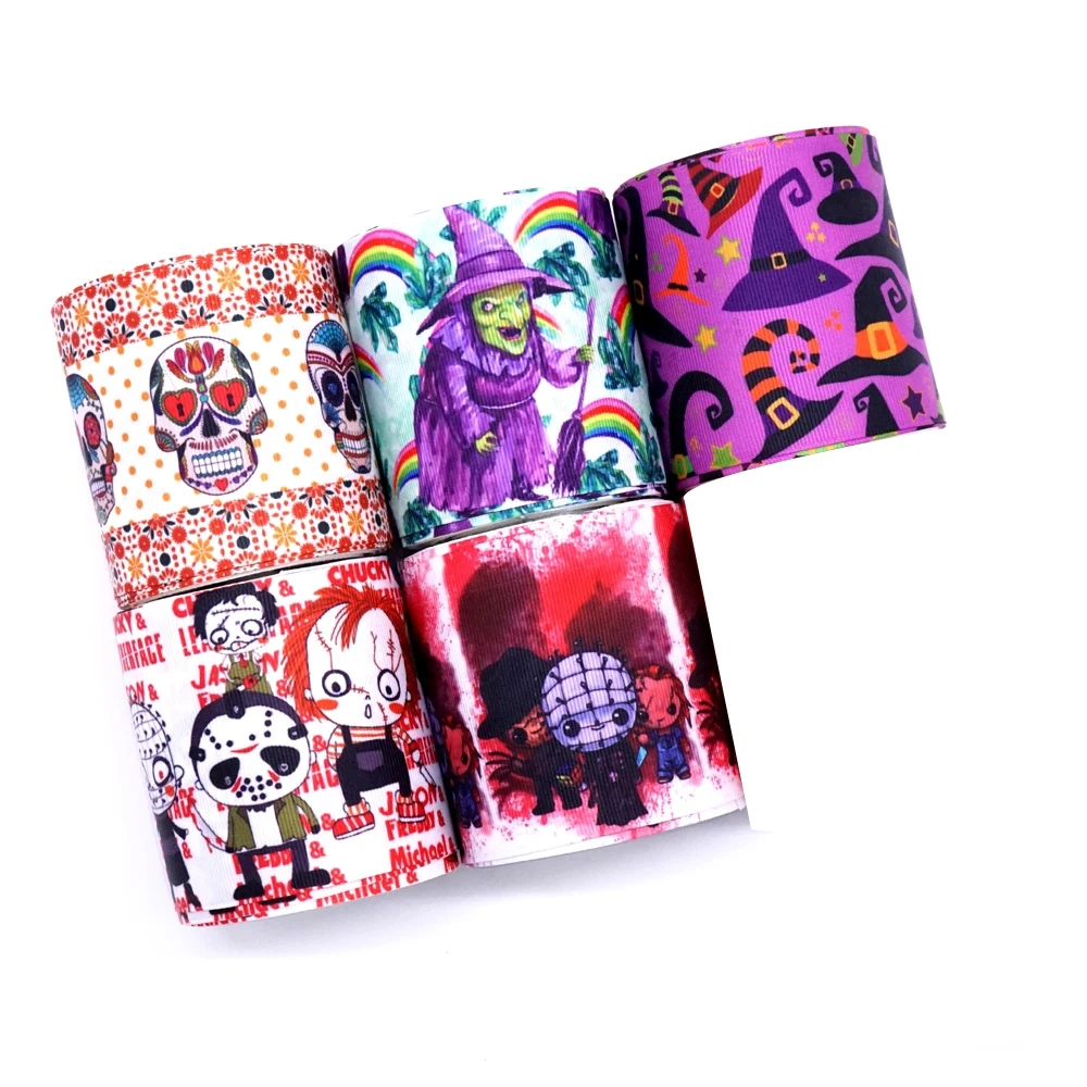 Бесплатная доставка 50 ярдов мультяшная печатная корсажная лента 32324 | Дом и сад