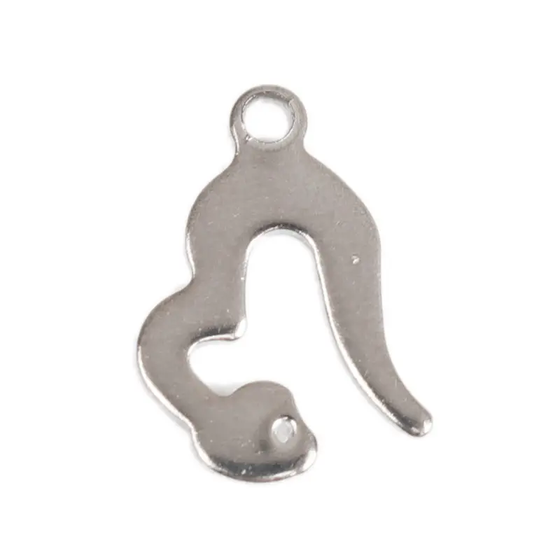 10 шт. из нержавеющей стали для домашних животных силуэт цепь удлинитель Подвески