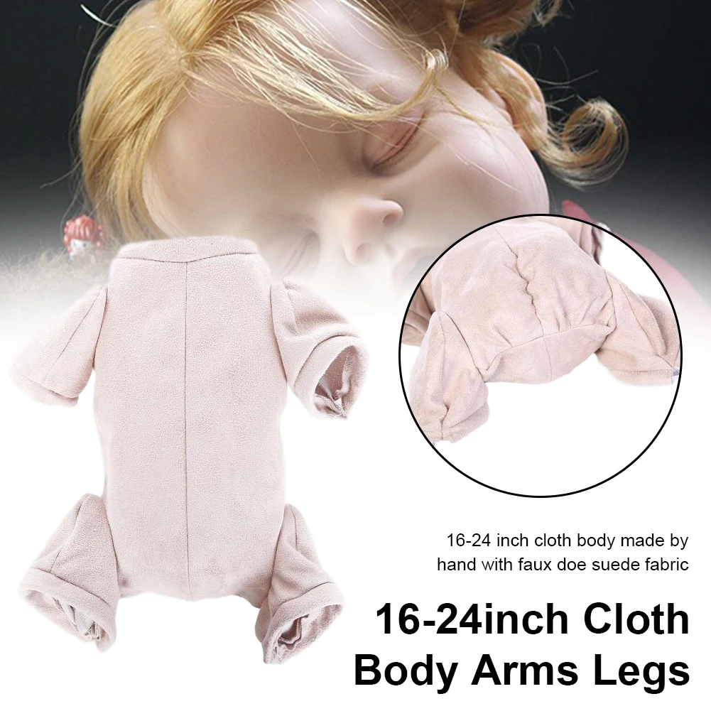 16 24 дюймов подарок ткань тела мягкого полный конечностей для Reborn Baby Doll домашнего
