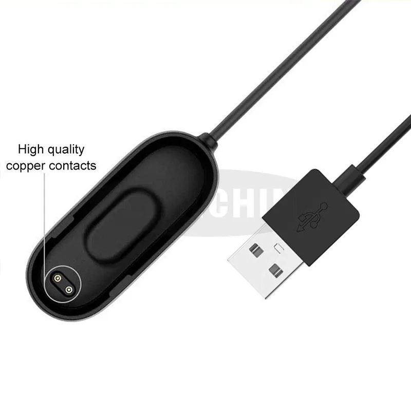 Smart Wristband Accessories For Mi Band 2 3 4 USB Dock Charger Cable Replacement Cord Charger Adapter For Xiaomi Mi Band 2 3 4